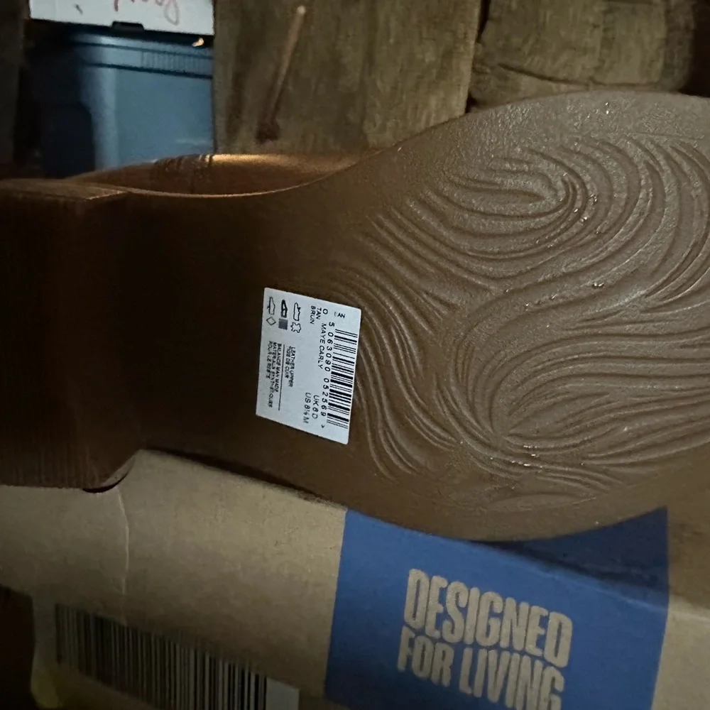 Brown Knee-High Leather Boots - Picture 2 of 8